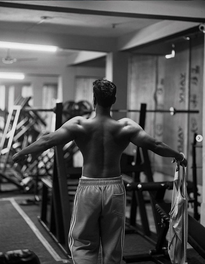 Back double-spread at Sarkaar Fitness Club